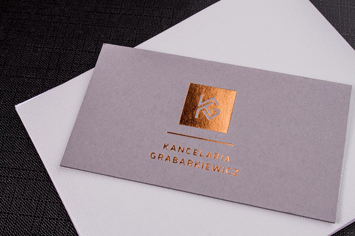 Gray Business Cards | Luxury Printing
